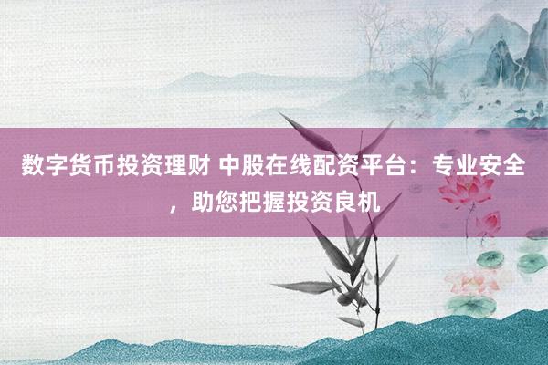 数字货币投资理财 中股在线配资平台：专业安全，助您把握投资良机